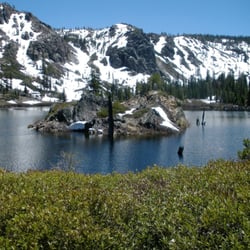Jamison Mine Trailhead - Jamison Lake, mid-June