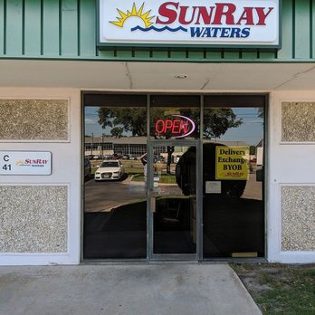 Sunray Waters - the entrance to the building - Water Delivery Near Me - Austin, Texas