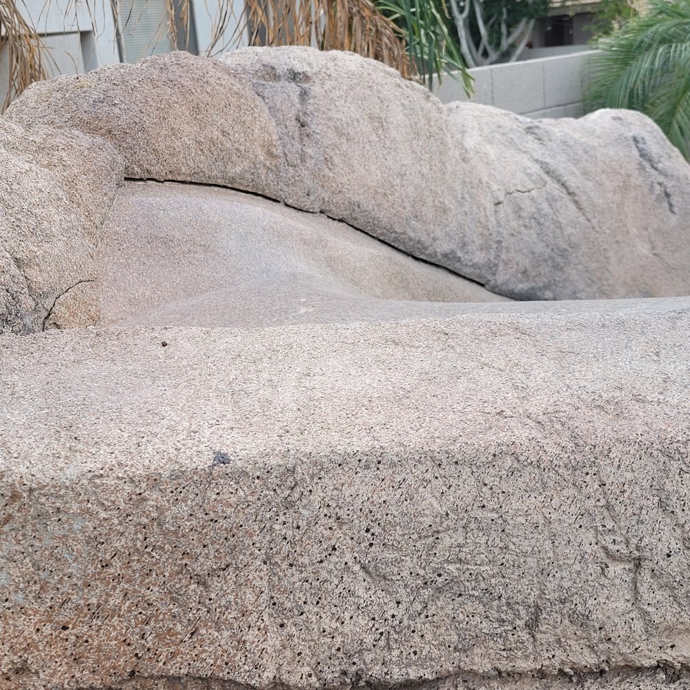 Rockworks - Crack along the slide - Landscaping Near Me - Phoenix, Arizona Rockworks - Crack along the slide - Landscaping Near Me - Phoenix, Arizona
