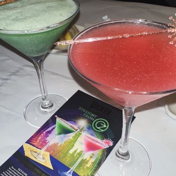 Bonefish Grill - Oz's Elixir (Green) and Ozmopolitan (Pink) - Seafood Near Me - Brandywine, Maryland