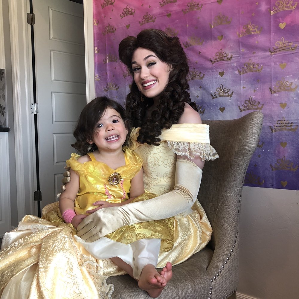 Project Princess - Belle and birthday girl - Party Characters Near Me Project Princess - Belle and birthday girl - Party Characters Near Me