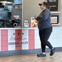KFC - Unfriendly, uncaring cashier!