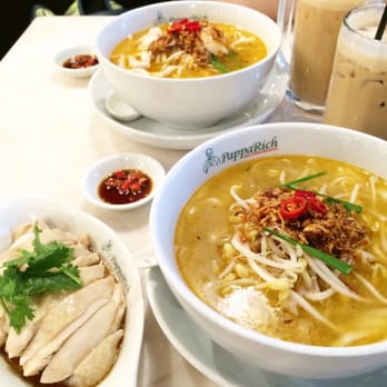 Papparich - Steamed Chicken with Flat Noodles and Broth. - Malaysian Near Me - Parramatta, NSW Papparich - Steamed Chicken with Flat Noodles and Broth. - Malaysian Near Me - Parramatta, NSW