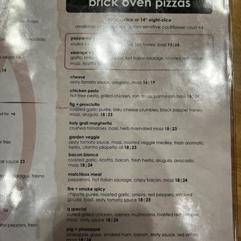 matchbox - Menu - Pizza Near Me - Arlington, Virginia matchbox - Menu - Pizza Near Me - Arlington, Virginia