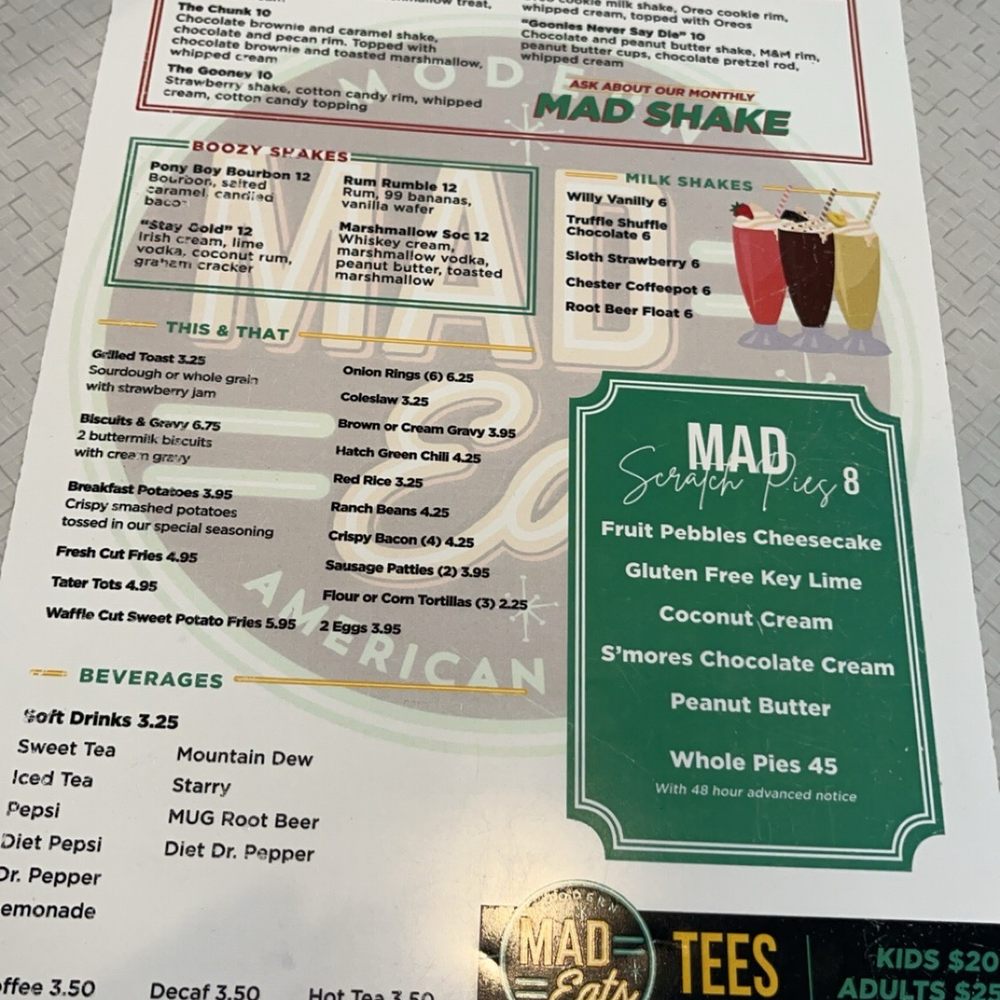 Mad Eats - Desserts Near Me - Owasso, Oklahoma