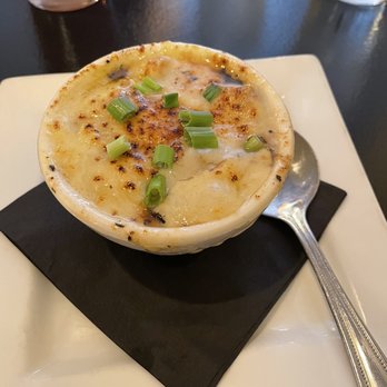 Element 41 - Cup of French onion soup - Seafood Near Me - Chardon, Ohio