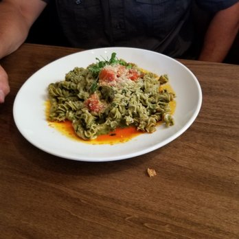 Black Rail Kitchen + Bar - Pesto pasta - Mediterranean Near Me - Carlsbad, California Black Rail Kitchen + Bar - Pesto pasta - Mediterranean Near Me - Carlsbad, California