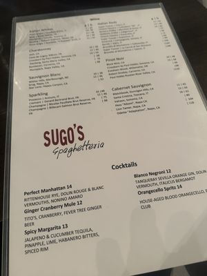 Menu photo 1 Sugo's Spaghetteria Frontenac, MO