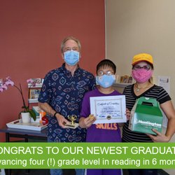 Huntington Learning Center - One of our happy graduates