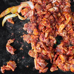 El Faro Meat Market - Carnitas.
