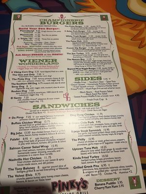 Menu photo 3 Pinky's Westside Grill Charlotte, NC Menu photo 3 Pinky's Westside Grill Charlotte, NC