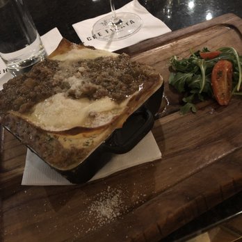 Che Figata - 16-layer lasagna with white bolognese sauce - Italian Near Me - Naperville, Illinois