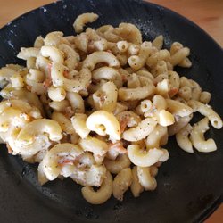 Fresh Fire Grill - Asian/American Fusion Restaurant - Macaroni salad (kind of peppery, good)