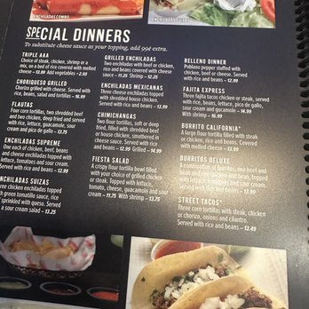 Senor Salsa - Menu - Mexican Near Me - Skiatook, Oklahoma Senor Salsa - Menu - Mexican Near Me - Skiatook, Oklahoma