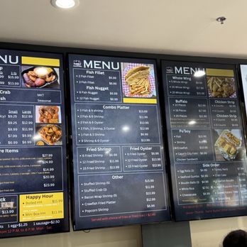 Cajun's City Seafood and Wings - Menu - Cajun/Creole Near Me - Katy, Texas