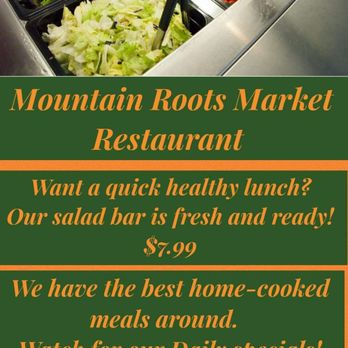 Mountain Roots Restaurant - a picture of a salad bar - Breakfast & Brunch Near Me - Weston, West Virginia Mountain Roots Restaurant - a picture of a salad bar - Breakfast & Brunch Near Me - Weston, West Virginia