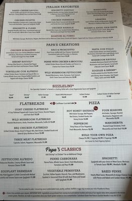 Menu photo 4 Papa Vinos Italian Kitchen Warsaw, IN Menu photo 4 Papa Vinos Italian Kitchen Warsaw, IN