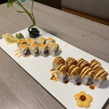 Koi Sushi - New york roll, crazy spicy roll - Sushi Bars Near Me - Pensacola, Florida Koi Sushi - New york roll, crazy spicy roll - Sushi Bars Near Me - Pensacola, Florida