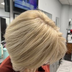 Hair color and cut