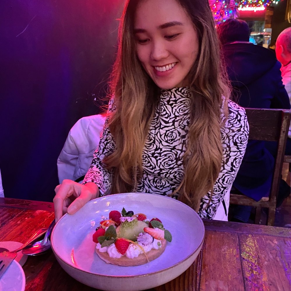 La Justina - Happy with my dessert - Mexican Near Me - Tijuana, BCN La Justina - Happy with my dessert - Mexican Near Me - Tijuana, BCN