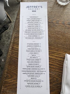 Menu photo 5 Jeffrey's Grocery New York, NY