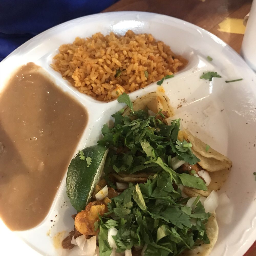 Los Altos Ranch Market - 3 tacos combo with rice and bean, yum! - Mexican Near Me - Phoenix, Arizona Los Altos Ranch Market - 3 tacos combo with rice and bean, yum! - Mexican Near Me - Phoenix, Arizona