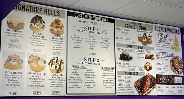 Menu photo 1 Cinnaholic Murfreesboro, TN Menu photo 1 Cinnaholic Murfreesboro, TN