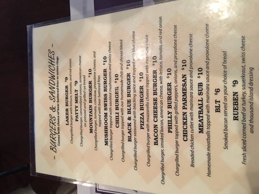 Menu photo 3 Alpine Lake Resort Terra Alta, WV Menu photo 3 Alpine Lake Resort Terra Alta, WV