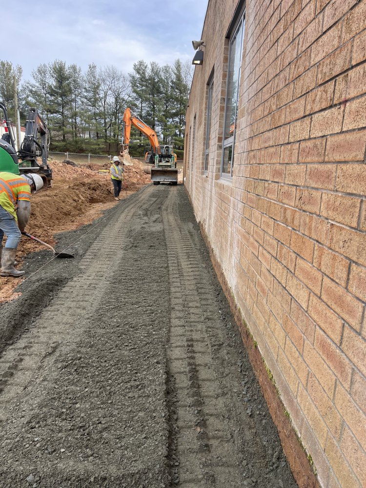 Slide of Marcia Excavating