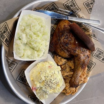 Sam Jones BBQ - Two meat combination - Barbeque Near Me - Raleigh, North Carolina Sam Jones BBQ - Two meat combination - Barbeque Near Me - Raleigh, North Carolina