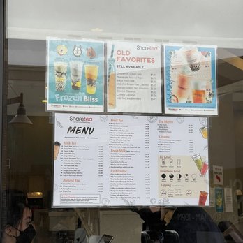 Sharetea - Menu - Coffee & Tea Near Me - Irvine, California Sharetea - Menu - Coffee & Tea Near Me - Irvine, California