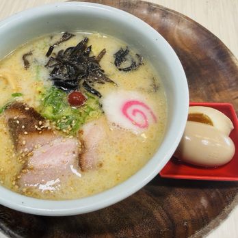 Hokkaido Ramen Santouka - Shio Char Siu Ramen with Aji-Tama - Ramen Near Me - Honolulu, Hawaii Hokkaido Ramen Santouka - Shio Char Siu Ramen with Aji-Tama - Ramen Near Me - Honolulu, Hawaii
