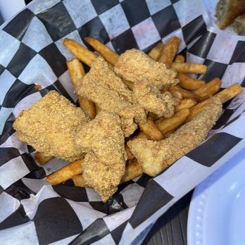 Cafe Rian Cajun Cafe - Kids fried fish - Cajun/Creole Near Me - Houston, Texas