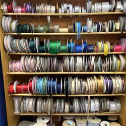 Banksville Designer Fabrics - Ribbons galore! sold by the yard