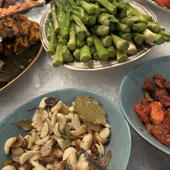 Terra Gaucha - Roasted garlic and fab asparagus - Brazilian Near Me - Tampa, Florida Terra Gaucha - Roasted garlic and fab asparagus - Brazilian Near Me - Tampa, Florida