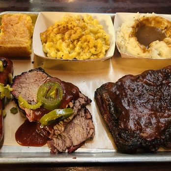 Dinosaur Bar-B-Que - 3 meat combo - Barbeque Near Me - Rochester, New York