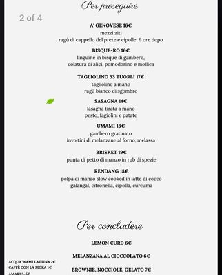 Menu photo 2 Ottocene Milan, MI Menu photo 2 Ottocene Milan, MI