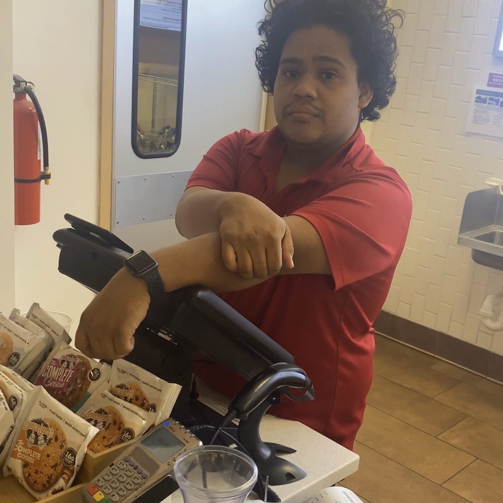 Smoothie King - You can see his phone on top of the register! Disgusting service - Juice Bars & Smoothies Near Me - Rockville, Maryland Smoothie King - You can see his phone on top of the register! Disgusting service - Juice Bars & Smoothies Near Me - Rockville, Maryland