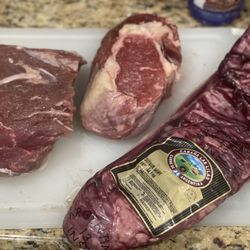 Pampita Meat Shop - Argentinean Skirt Steak, Ribeye and NY Strip