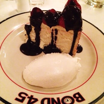 Bond 45 - Cheesecake - Italian Near Me - New York, New York