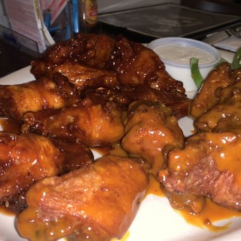 Brickhouse Tavern - Wings (buffyaki and gold tangy bbq) - Burgers Near Me - Indian Orchard, Massachusetts Brickhouse Tavern - Wings (buffyaki and gold tangy bbq) - Burgers Near Me - Indian Orchard, Massachusetts