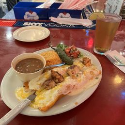 Seafood Enchiladas