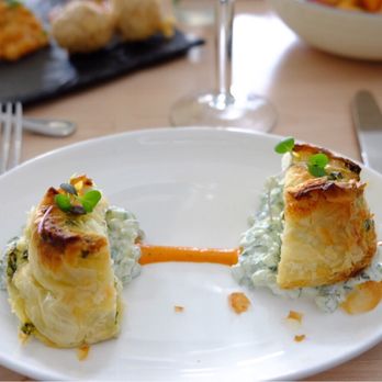 AMBAR Restaurant, Clarendon - Cheese pie, get this!! - Modern European Near Me - Arlington, Virginia
