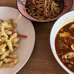 Dan DanDan Noodles, Spicy Soft Tofu Pot