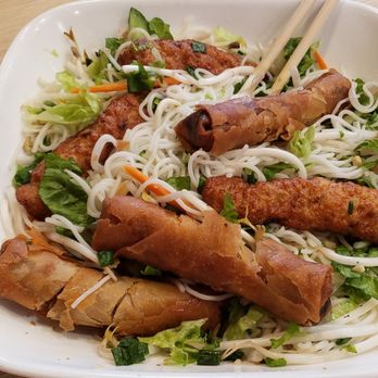 1 Pho Noodle & Grill - Shrimp and Egg Roll Vermicelli mixed - Vietnamese Near Me - Rancho Cucamonga, California 1 Pho Noodle & Grill - Shrimp and Egg Roll Vermicelli mixed - Vietnamese Near Me - Rancho Cucamonga, California