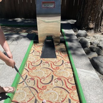 Kings Beach Miniature Golf - Slot machine hole - Mini Golf Near Me - Kings Beach, California