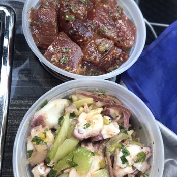 Nelson's Meat + Fish - Amazing FRESH ahi (tuna) poke and some ono tako (octopus or we say hee) poke mixed with some Nelsons meat & fish seasoning... - Seafood Markets Near Me - Phoenix, Arizona Nelson's Meat + Fish - Amazing FRESH ahi (tuna) poke and some ono tako (octopus or we say hee) poke mixed with some Nelsons meat & fish seasoning... - Seafood Markets Near Me - Phoenix, Arizona