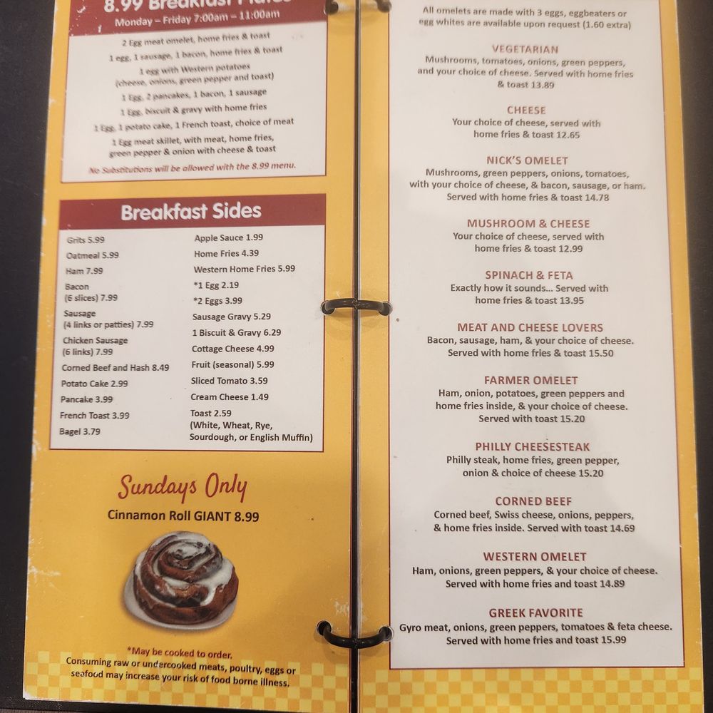 AZ diner - Menu 2 - American Near Me - Surprise, Arizona