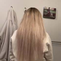 Diva's Downtown Parlor - Back if hair extensions