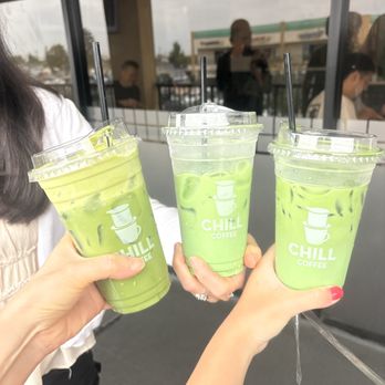 Chill Coffee - pandan and double matcha - Coffee & Tea Near Me - Westminster, California Chill Coffee - pandan and double matcha - Coffee & Tea Near Me - Westminster, California